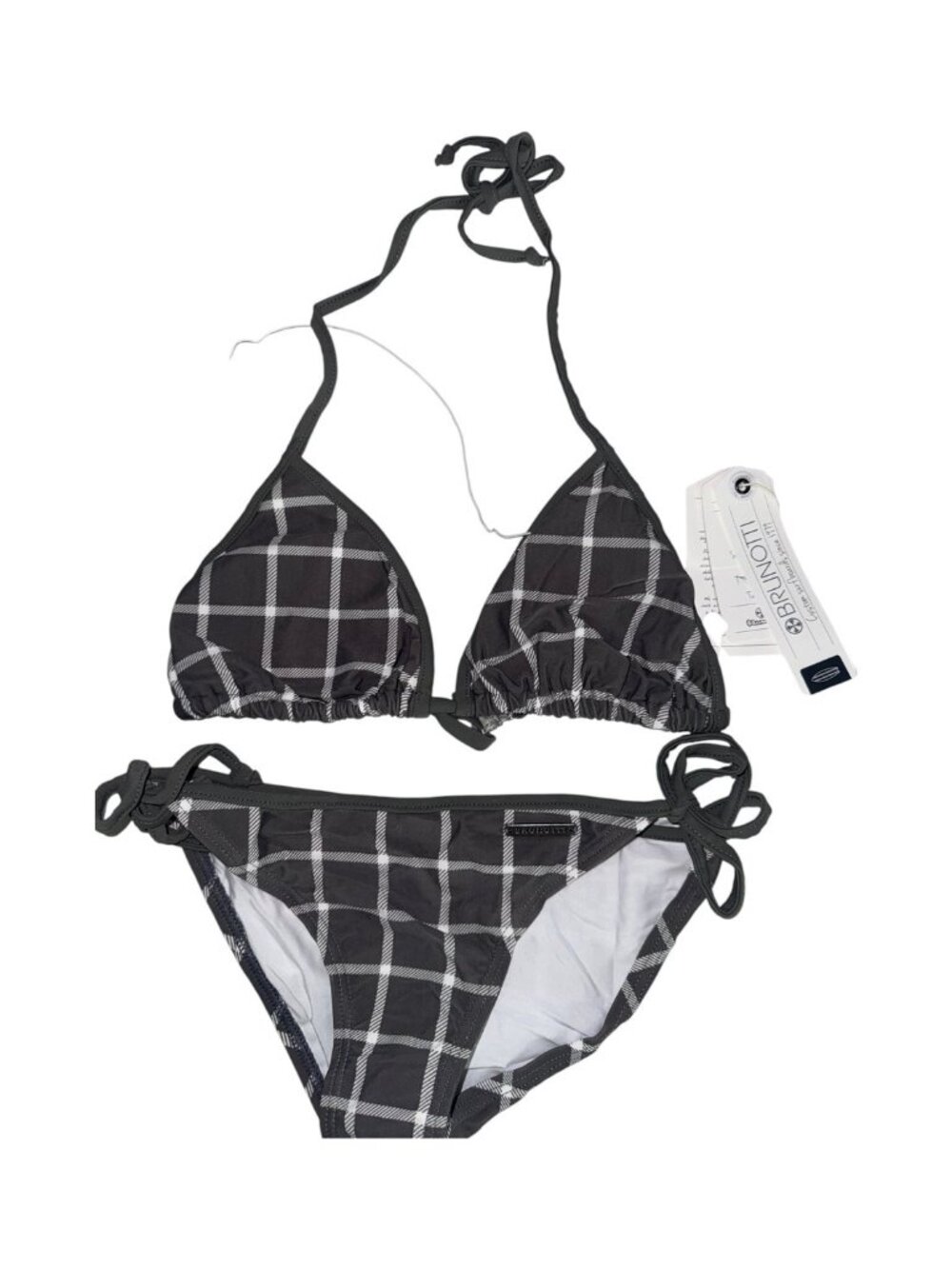 Brunotti Plaid Bikini Set Size M
